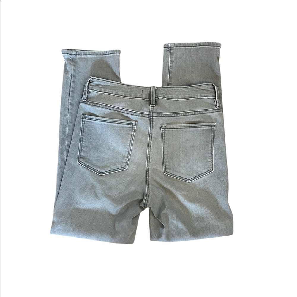 ATHLETA Sculptek Skinny Jean Gray Crop, Size 4 - Picture 4 of 7